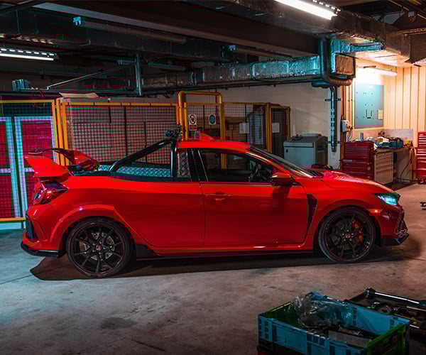Honda Civic Type R Pickup Concept Hauls All the Nopes