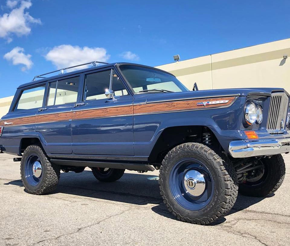 Icon 1965 Kaiser-Jeep Wagoneer is Wood-grained Perfection