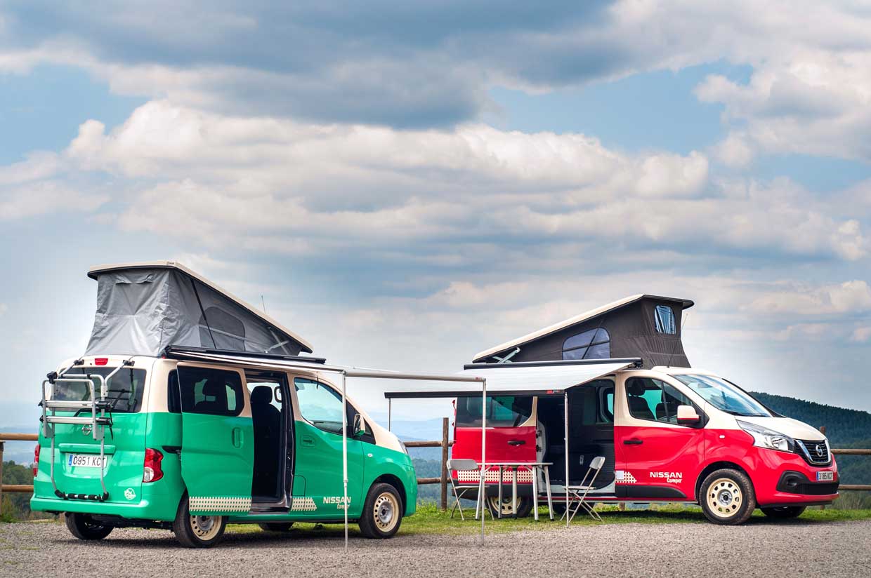 Nissan Camper Vans Channel Old-School VW Bus Magic