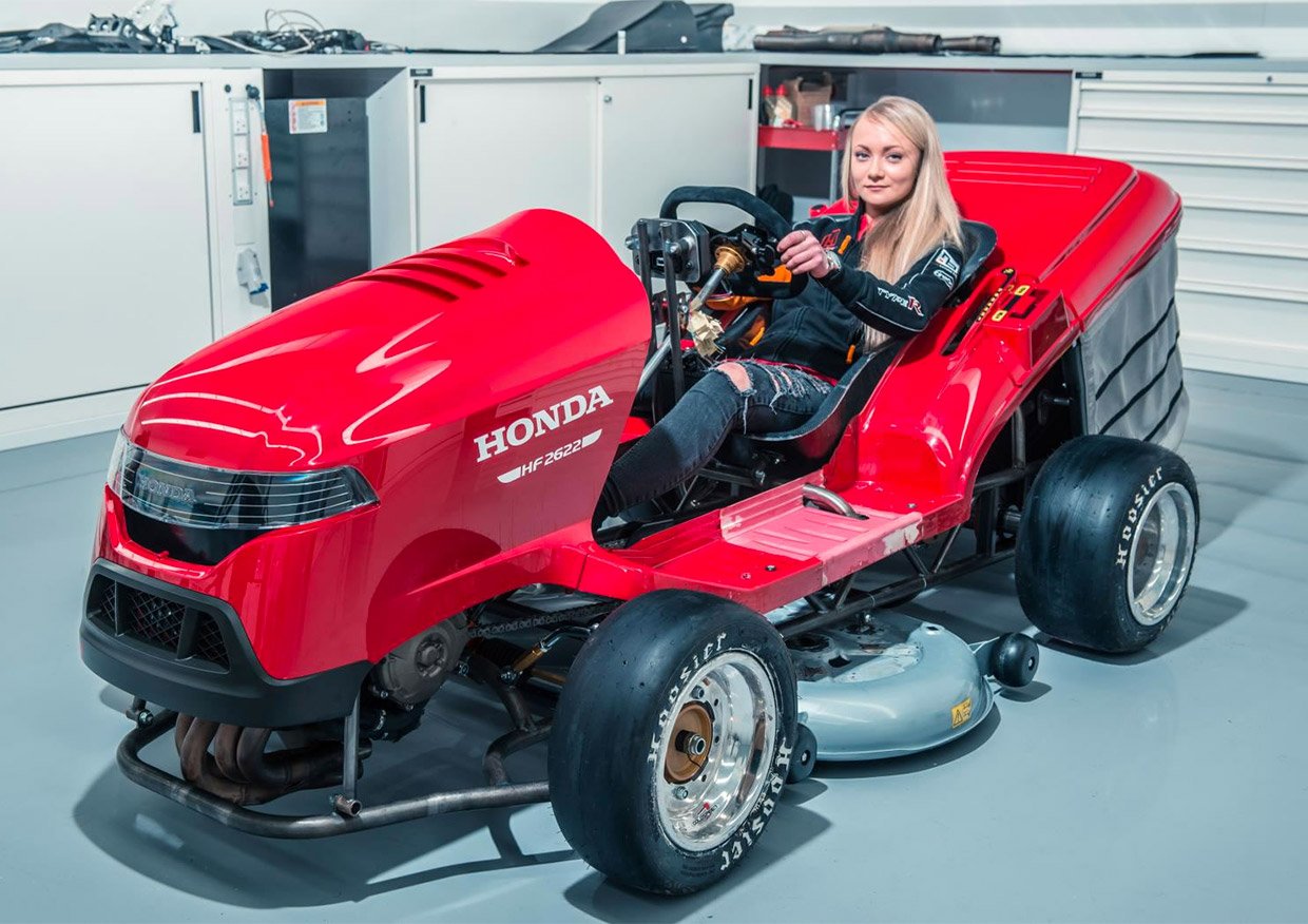 Honda Mean Mower Mk2 Top Speed Jumps to 150 mph