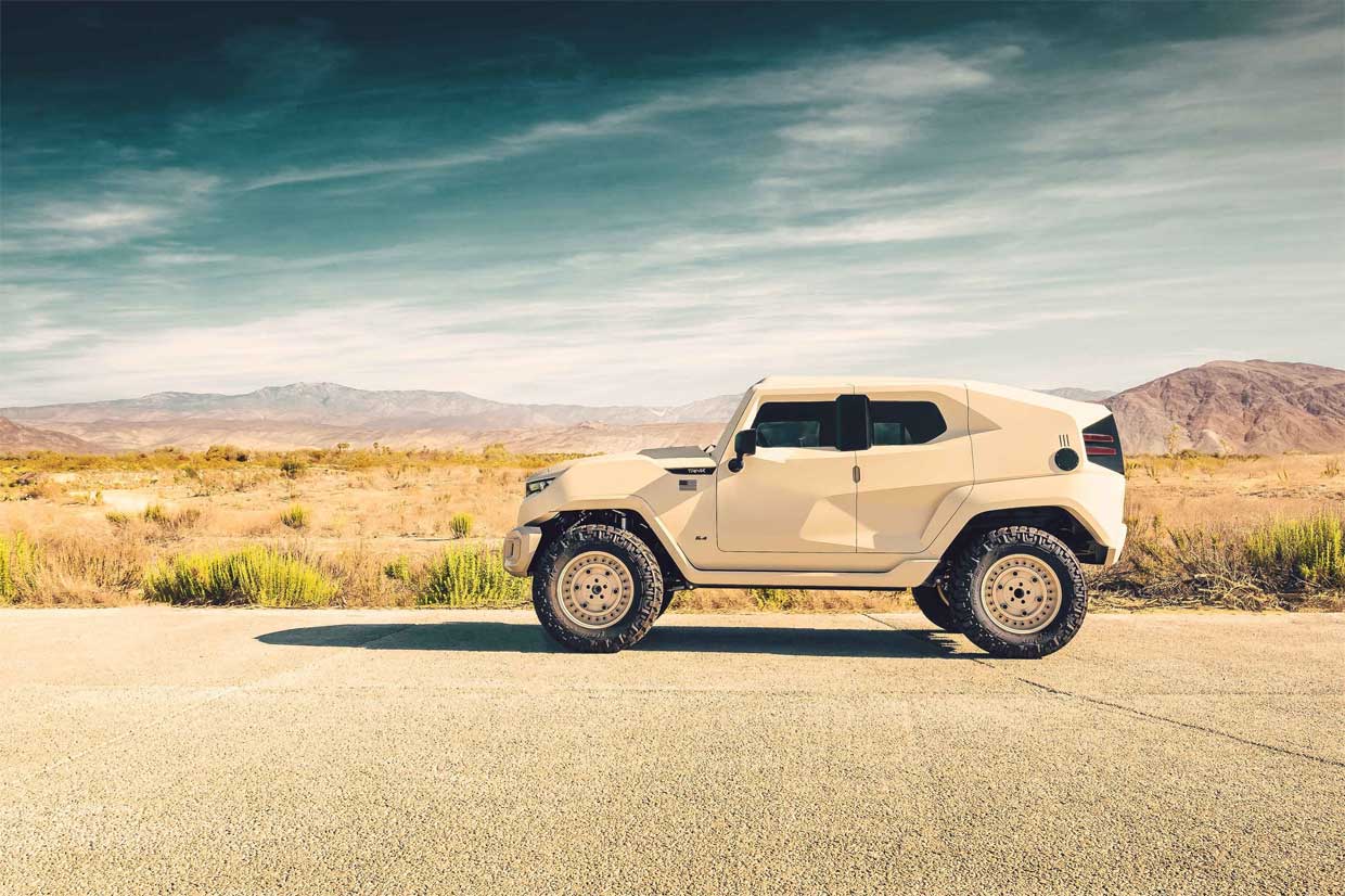 Rezvani Tank Military Edition SUV Offers More Security and Power