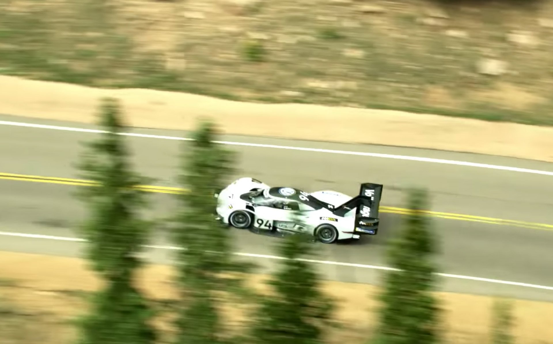 Watch VW's Pikes Peak Record Climb from the Skies Above