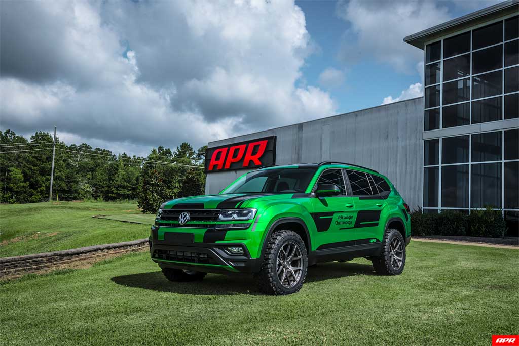 APR-modded VW Atlas Wants to Play in the Mud