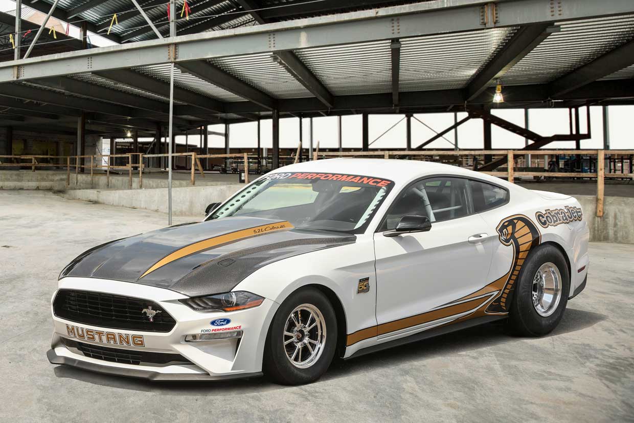 2018 Ford Mustang Cobra Jet Drag Racer Good for the Mid-8s