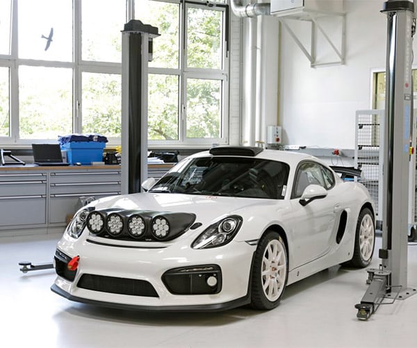 Porsche Cayman GT4 Clubsport Rallye Concept Wants to Race