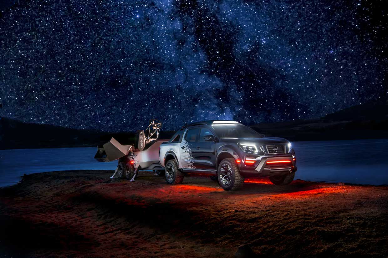 Nissan Navara Dark Sky Concept Is an Observatory on Wheels