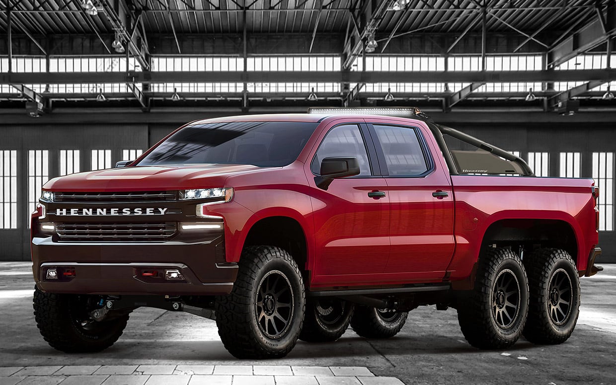 Hennessey Goliath 6×6 Packs Extra Wheels and Extra Power