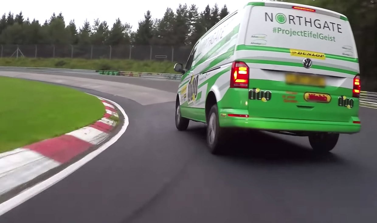 Race Driver Takes Rental Van to Nürburgring to Break a Record