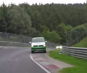 Race Driver Takes Rental Van to Nürburgring to Break a Record