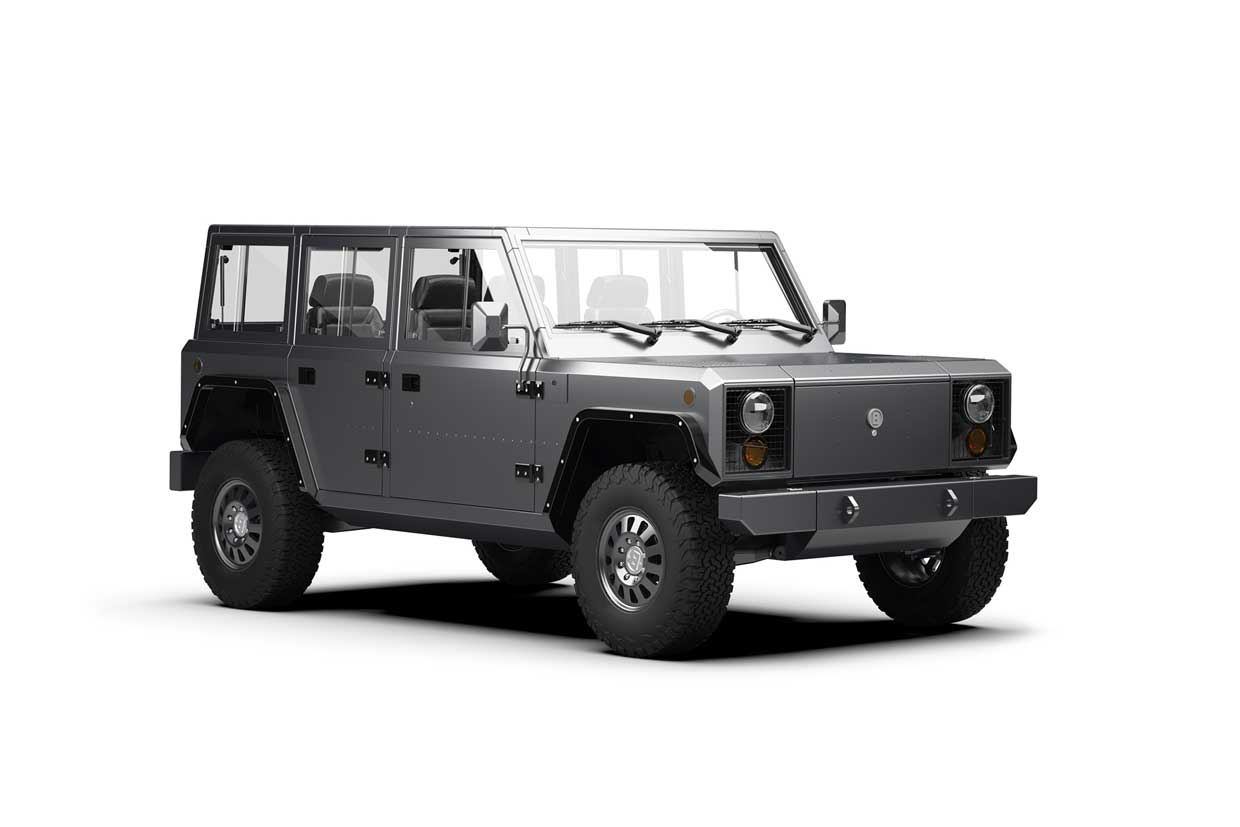 Bollinger Motors B2 Is a Boxy, All-electric Pickup Truck