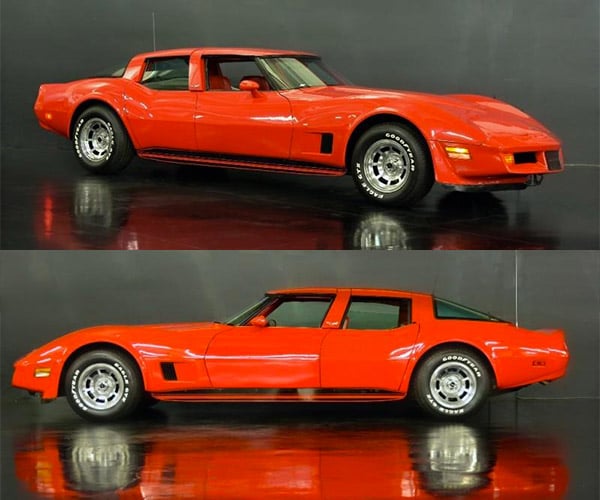 1980 Corvette 4-Door for Sale: Big ‘Ol Red Corvette