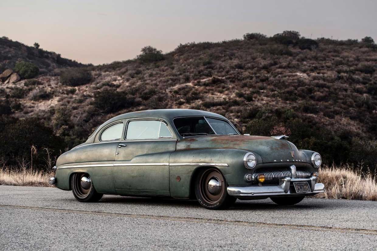 Icon’s Latest is a 1949 Mercury Coupe with a Tesla Heart