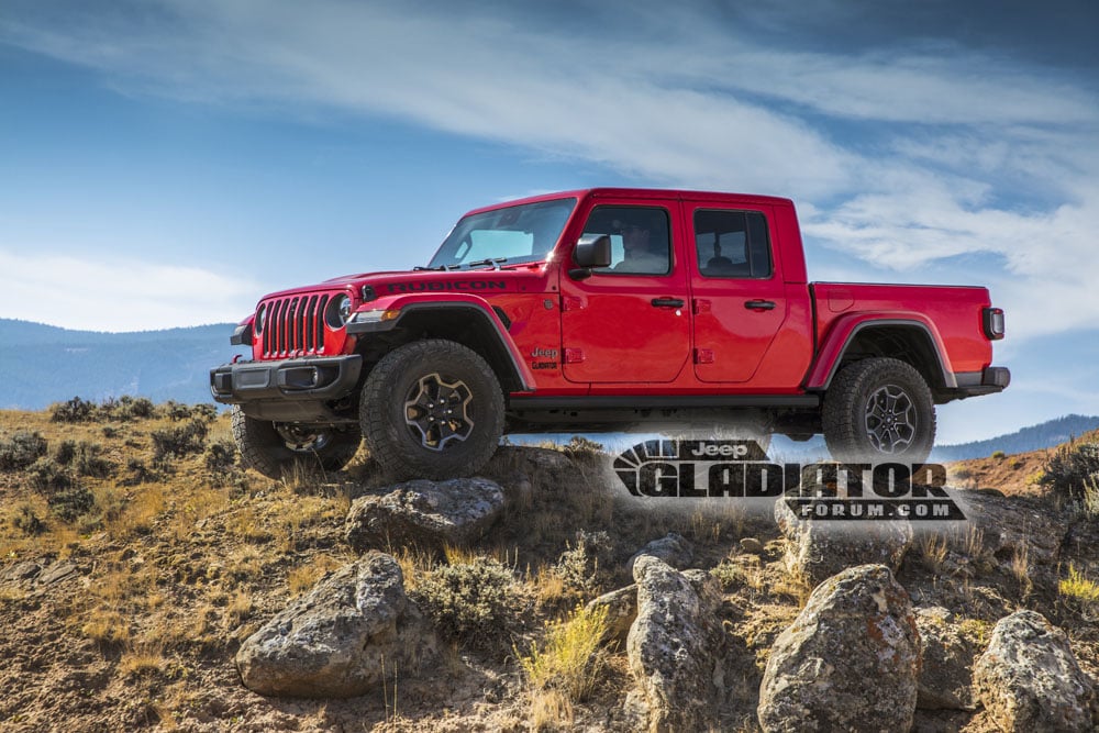2020 Jeep Gladiator Pickup Pics and Details Leak Early
