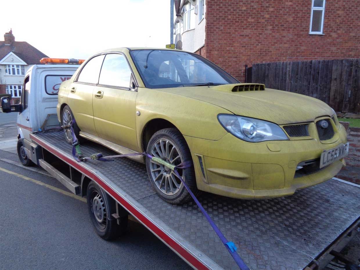 Kingsman Subaru WRX Stunt Car Up for Sale: Perfect for Backseat Drivers