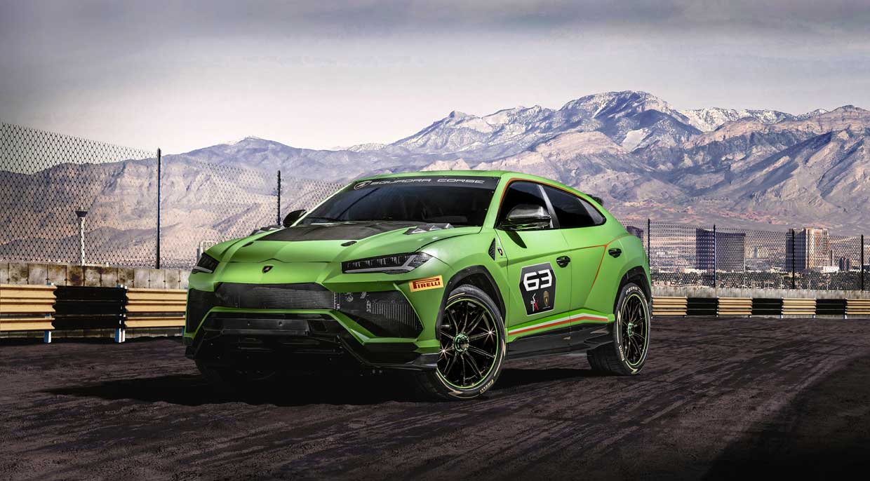 Lamborghini Urus ST-X Concept is a Road Racing SUV Beast