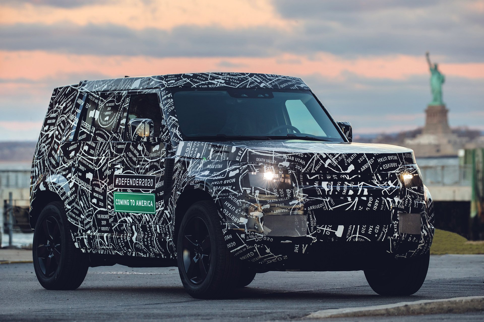 2020 Land Rover Defender Teased, Coming to North America