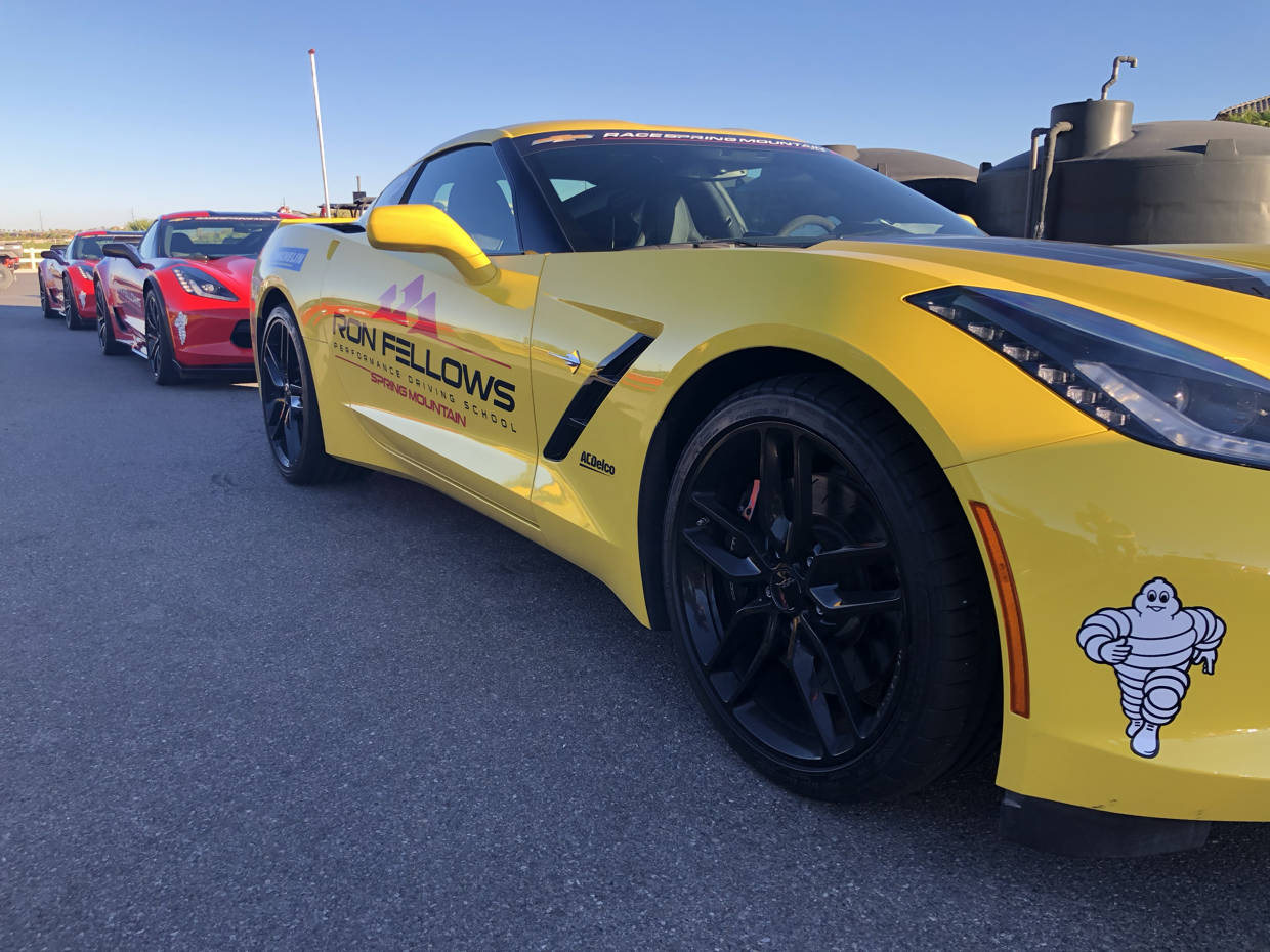 Corvette Owners Driving School at Spring Mountain
