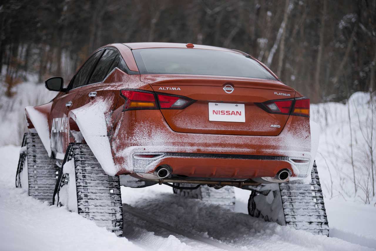 Nissan Altima-te Ready to Tackle the Great White North