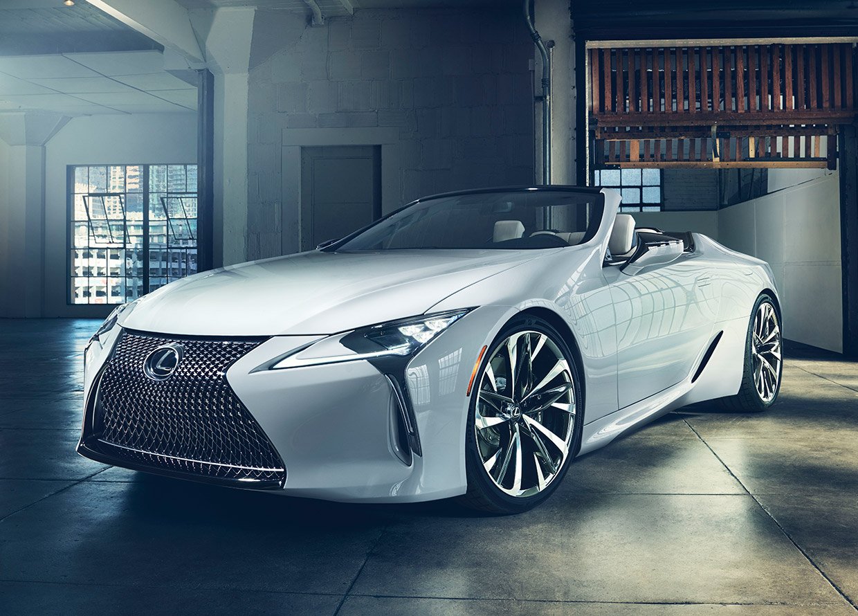 Lexus LC Convertible Concept Drops the Top on the LC 500