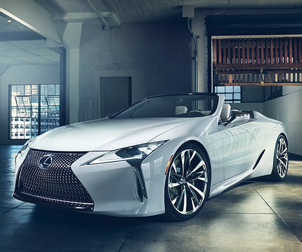Lexus LC Convertible Concept Drops the Top on the LC 500