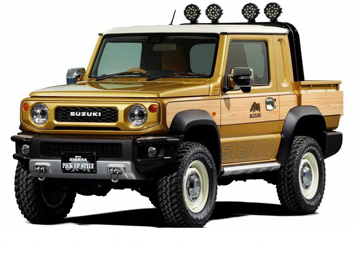 Suzuki Jimny Sierra Truck Concept Is the Samurai Reboot We All Want