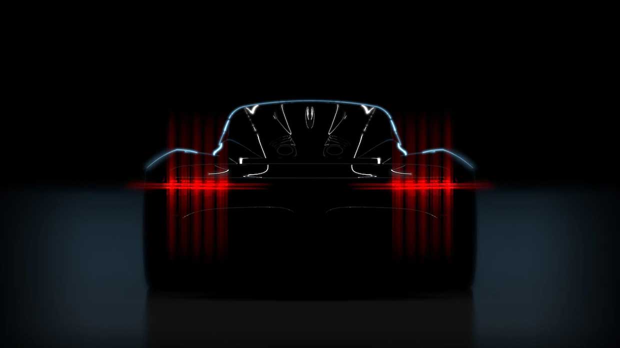 Aston Martin Teases The Rear of Its 003 Hypercar