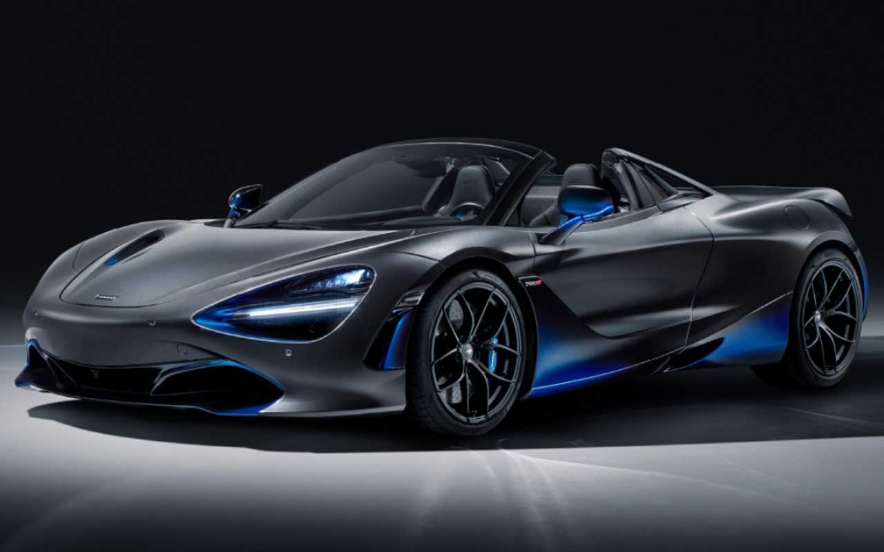 McLaren 720S Spider by MSO is a Blue-trimmed Bruiser