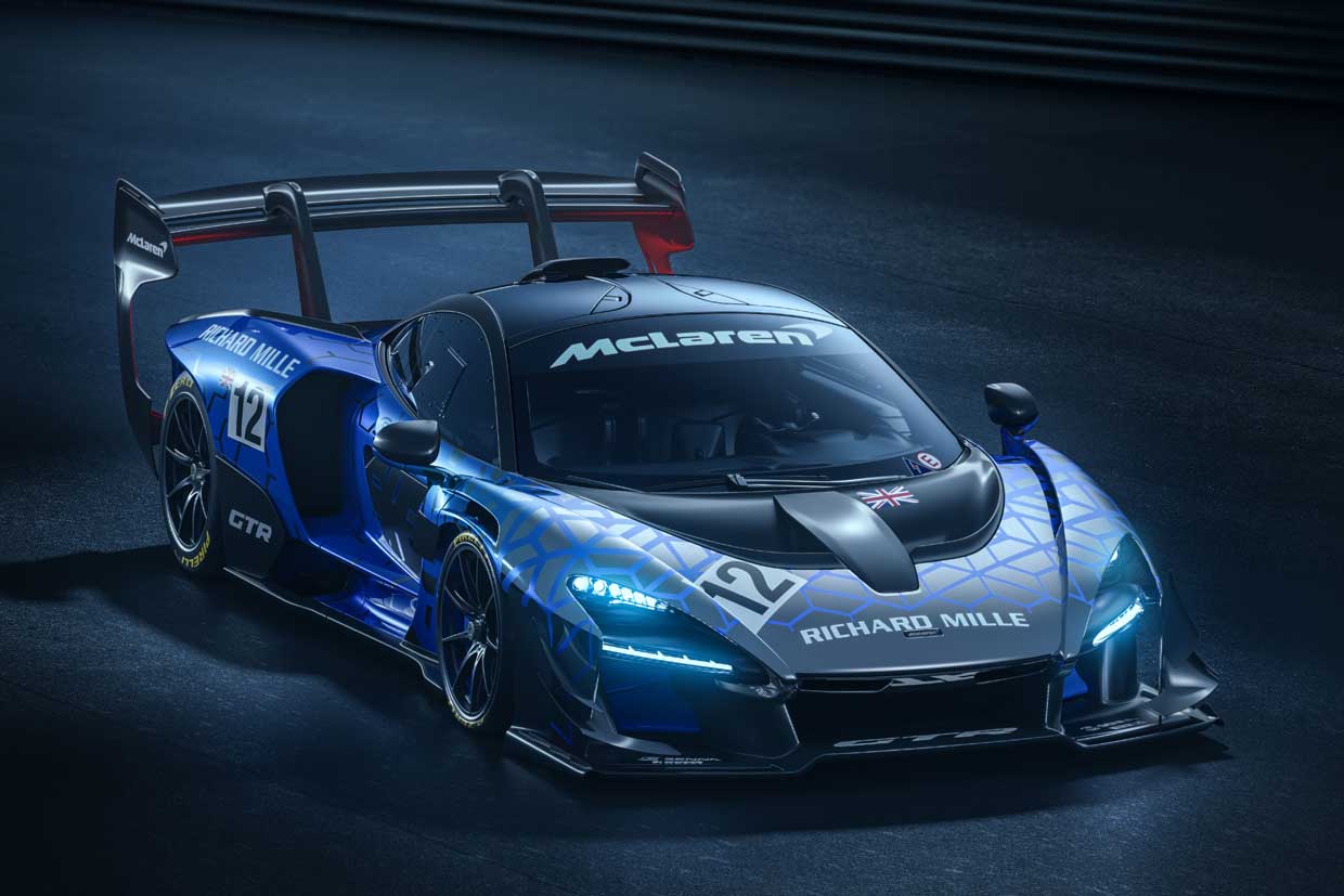 McLaren Senna GTR Makes a Crushing 2,205 lbs of Downforce