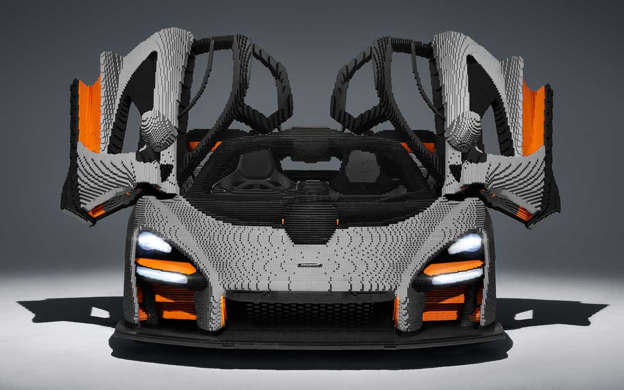 LEGO McLaren Senna Took Longer to Build Than an Actual Senna