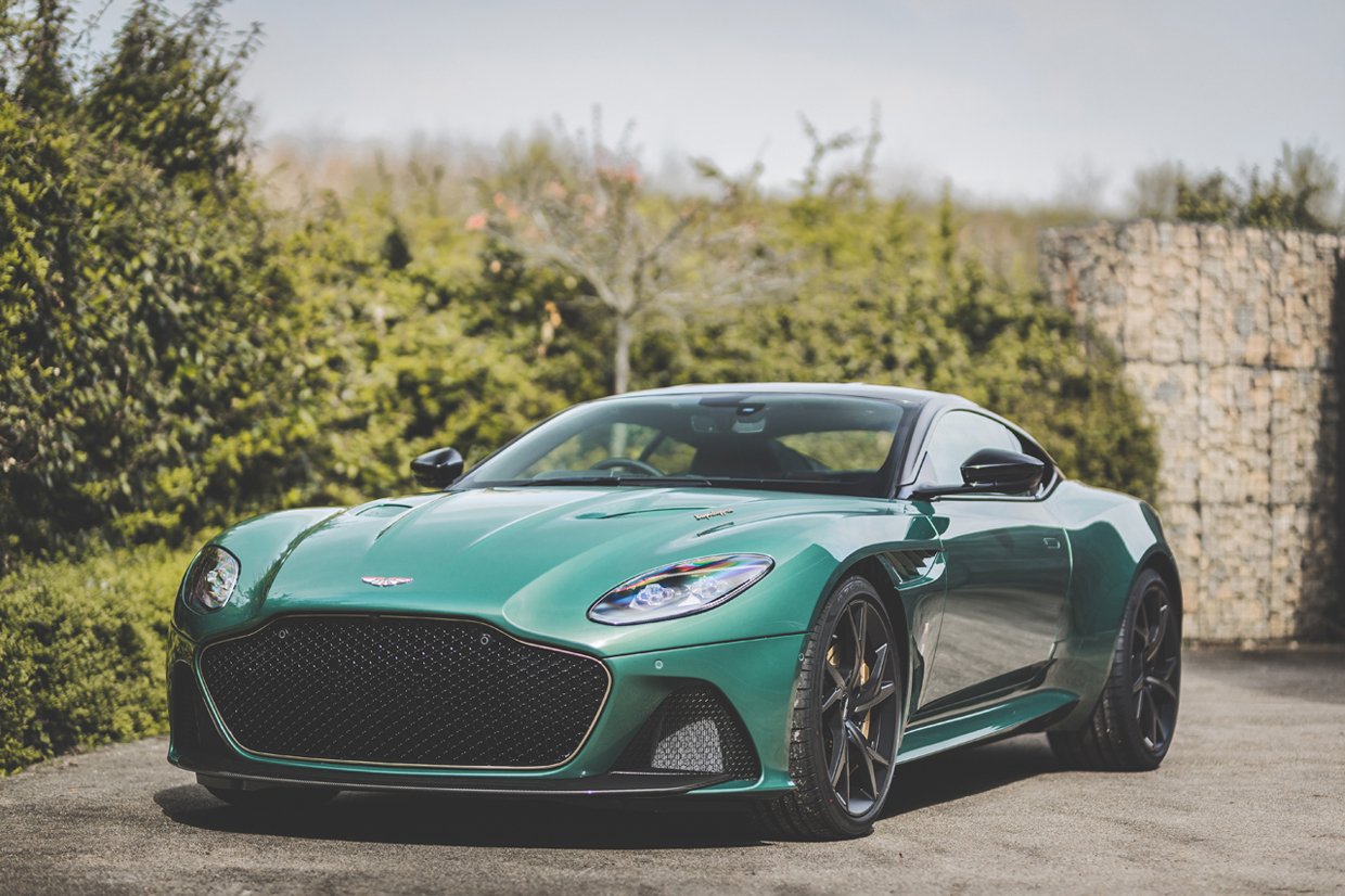 Aston Martin DBS 59 is Green and Bronze Beauty
