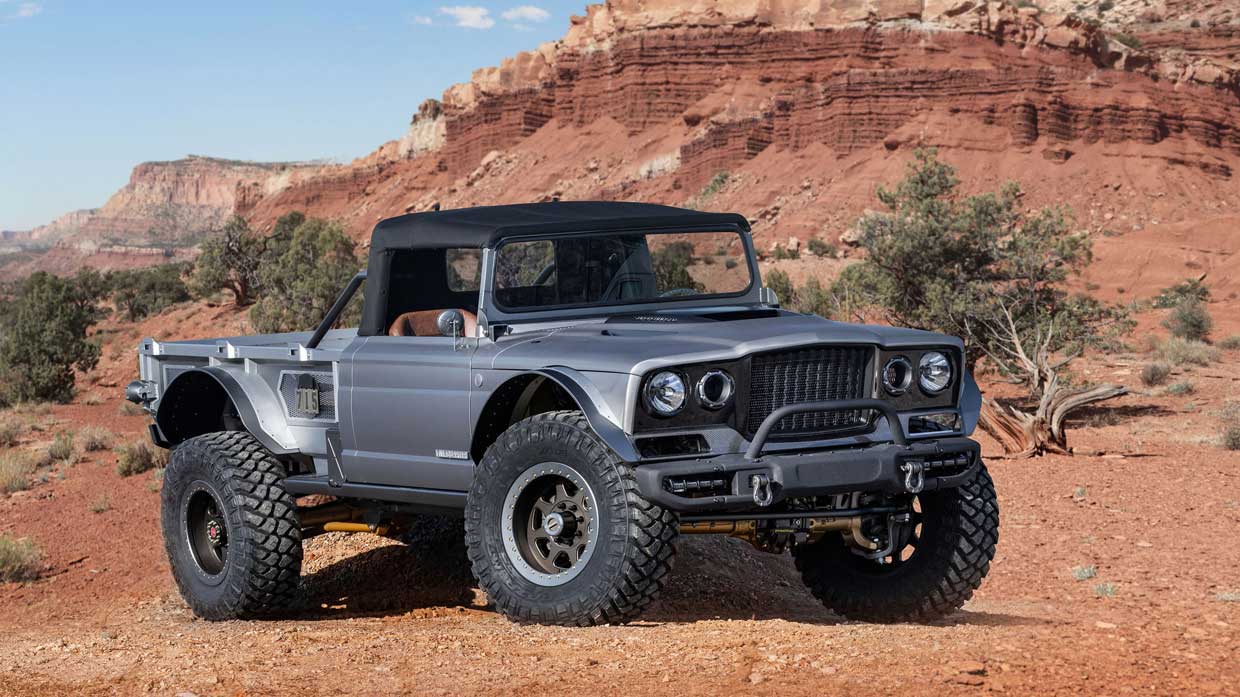 Jeep Five-Quarter is a Hellcat-powered Classic Gladiator