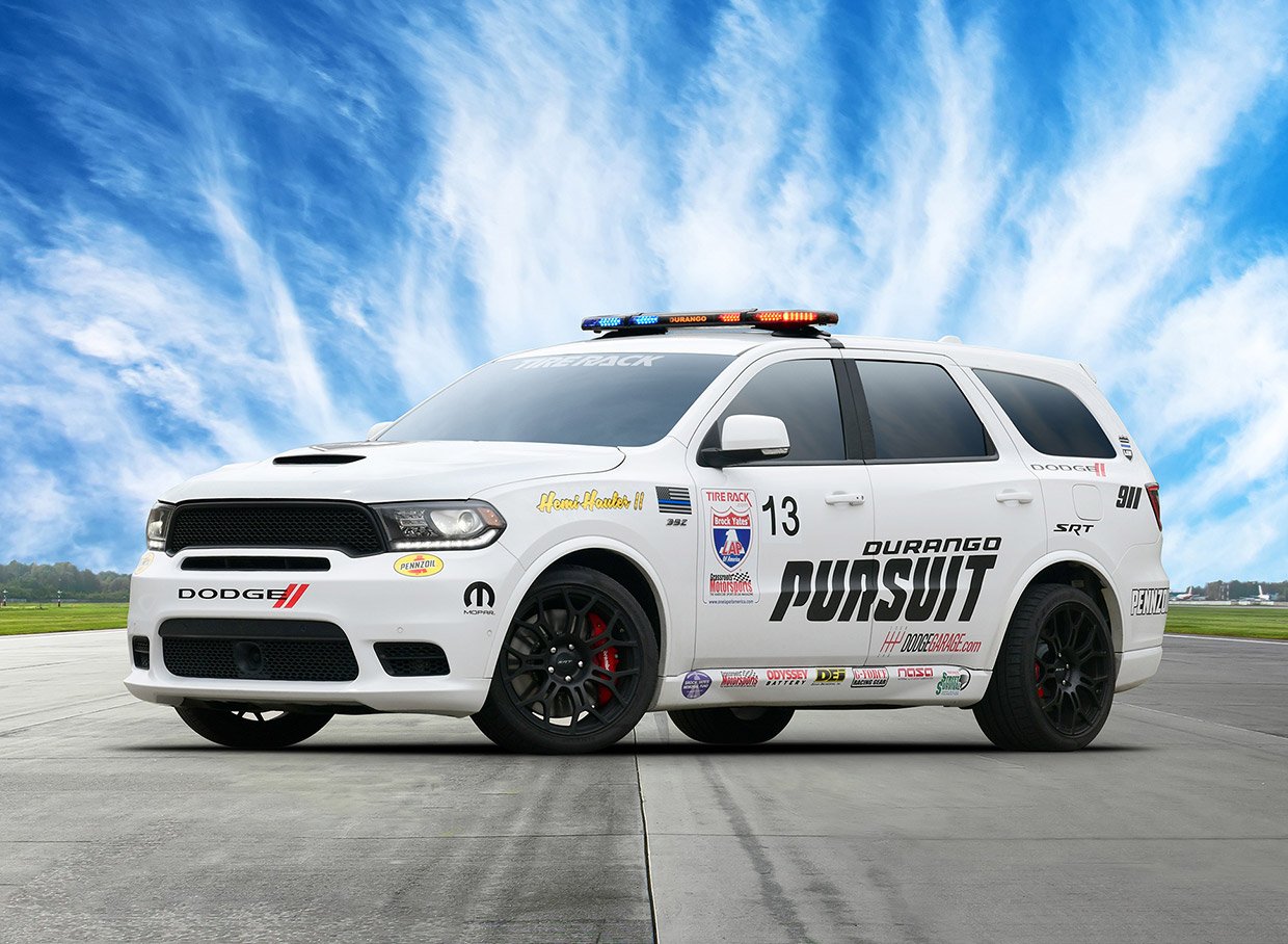 Dodge Durango SRT "Hot Pursuit" Defends One Lap of America Crown