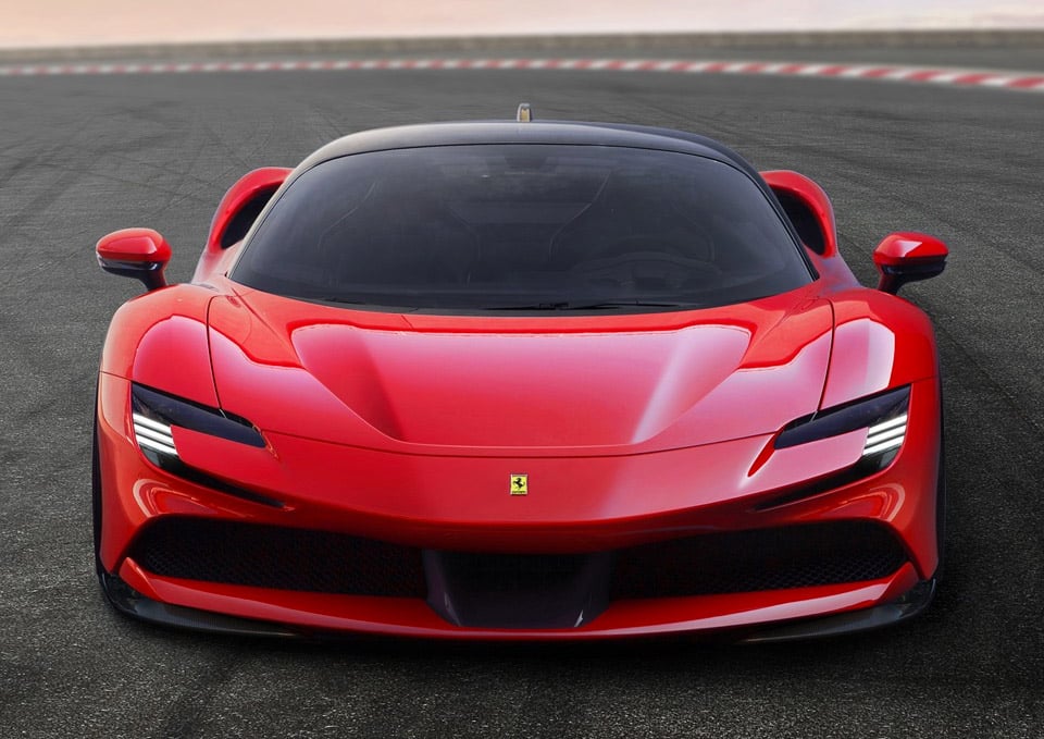 The Ferrari SF90 Stradale Is a 985hp Hybrid Hypercar