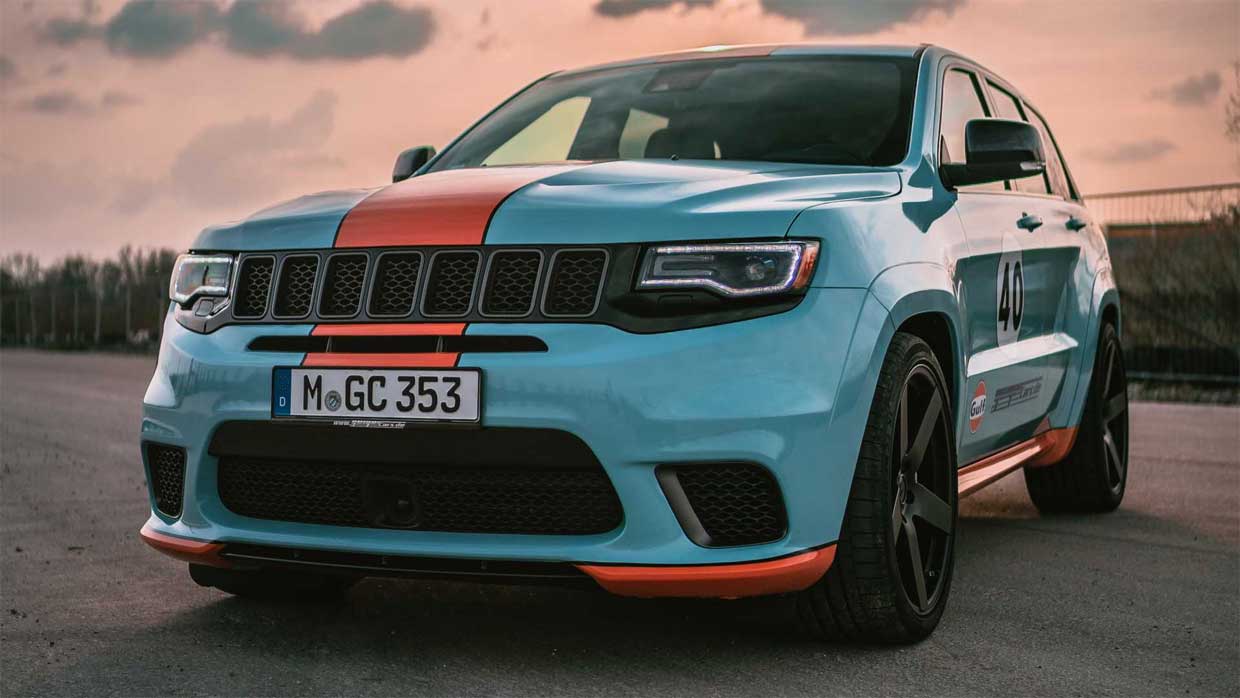 A Gulf Livery Jeep Trackhawk is the Best Trackhawk