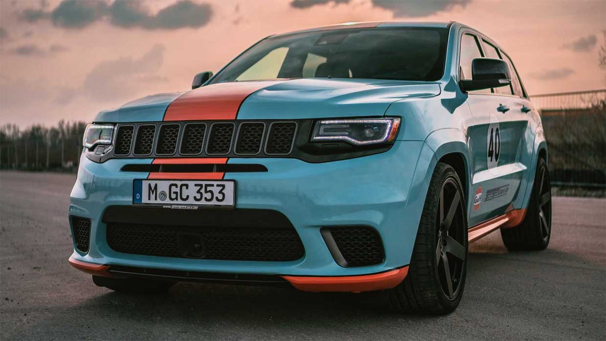 A Gulf Livery Jeep Trackhawk Is The Best Trackhawk