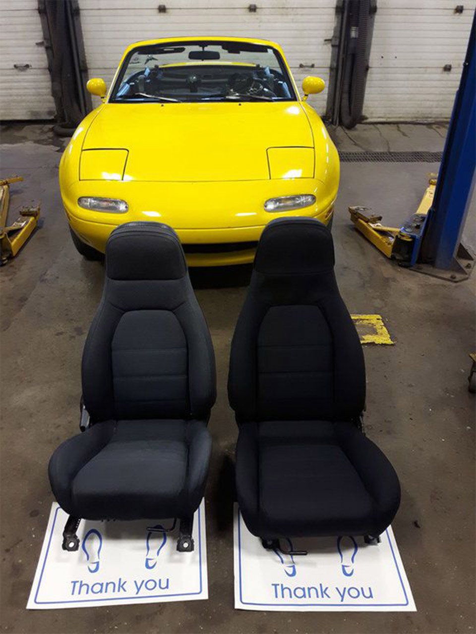 Mazda Dealer Surprises Miata Customer with New Seats