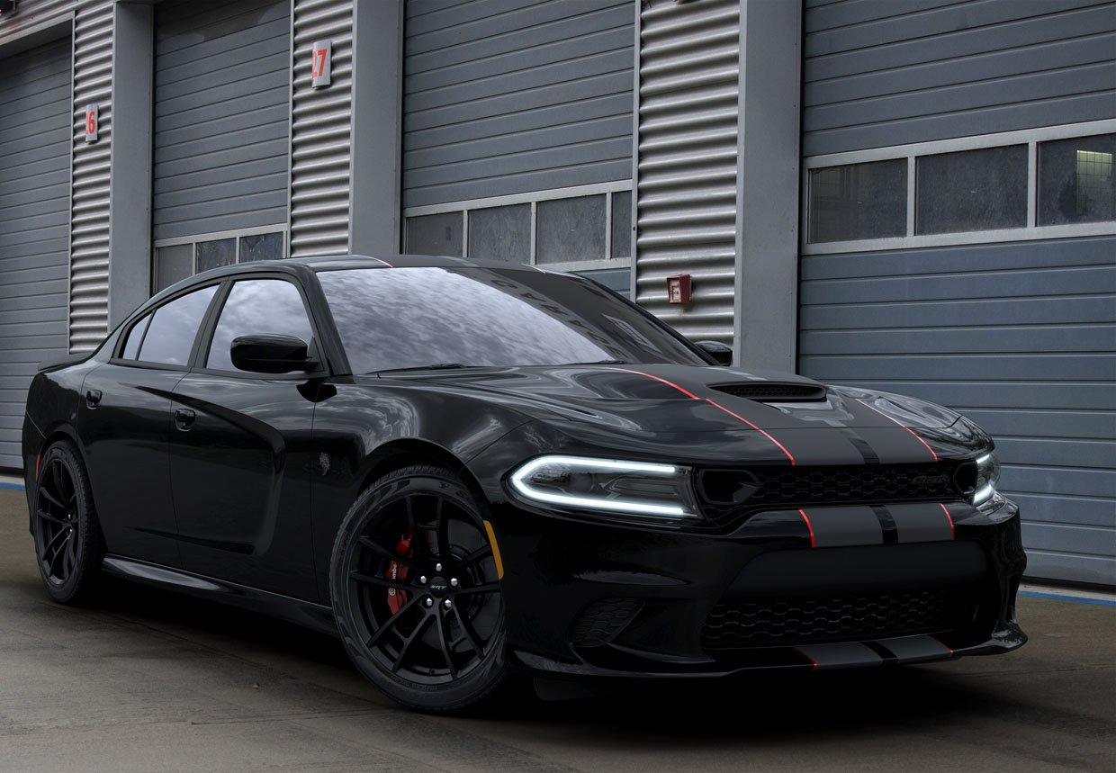 Dodge Charger SRT Hellcat Octane Edition Is a Black or White Beast