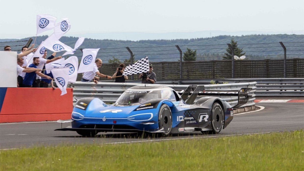 Volkswagen ID.R Crushes EV Nürburgring Record