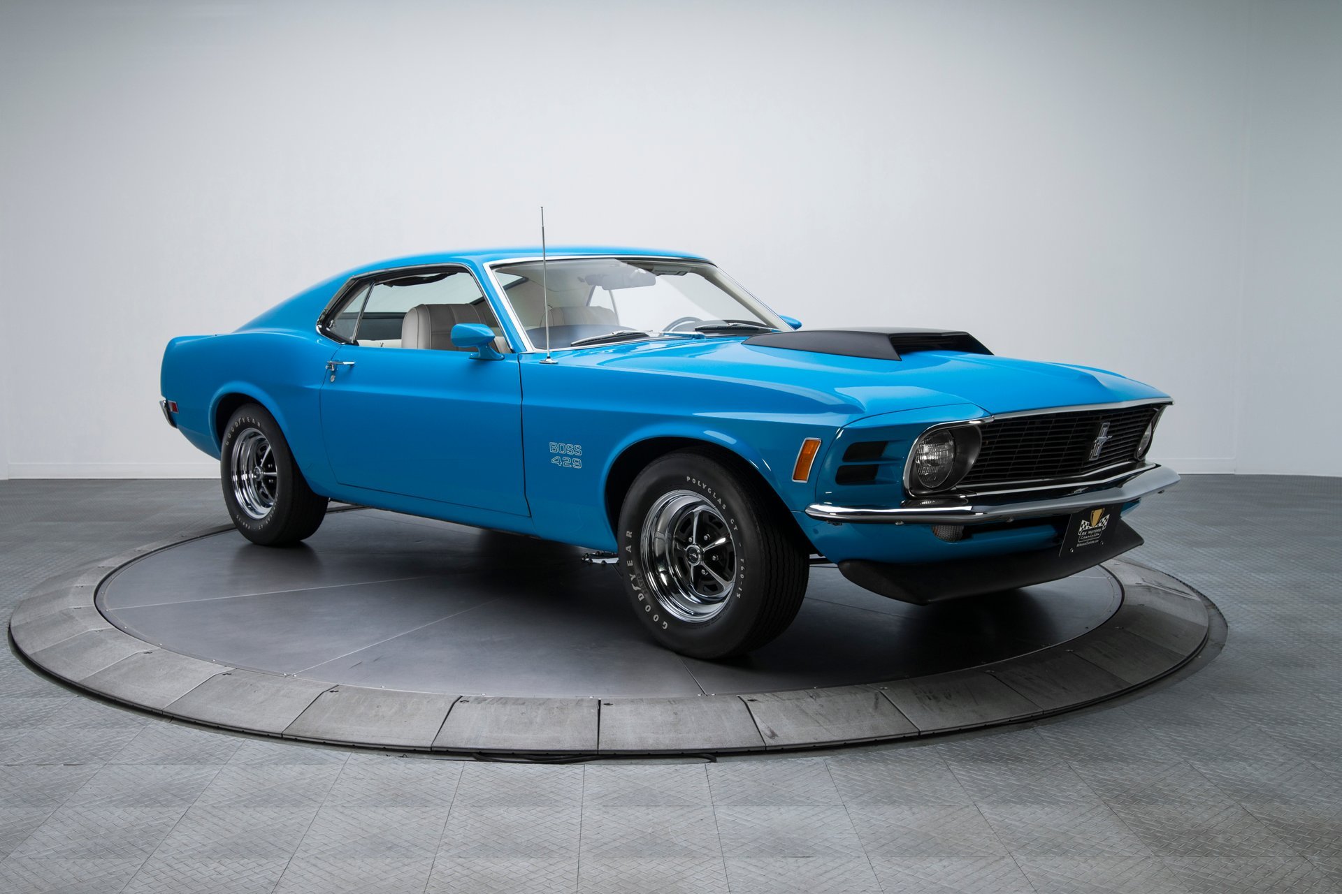 Rare and Beautiful Grabber Blue 1970 Mustang Boss 429 for Sale