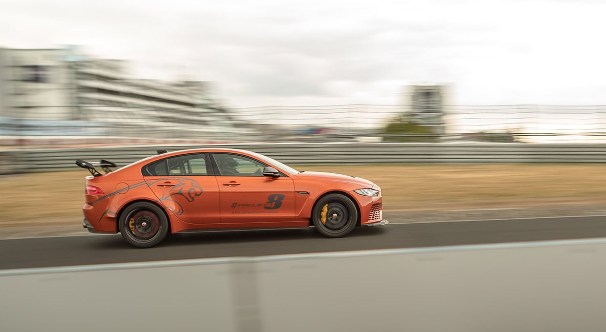 Jaguar XE SV Project 8 Cracks Its Own Nurburgring Record
