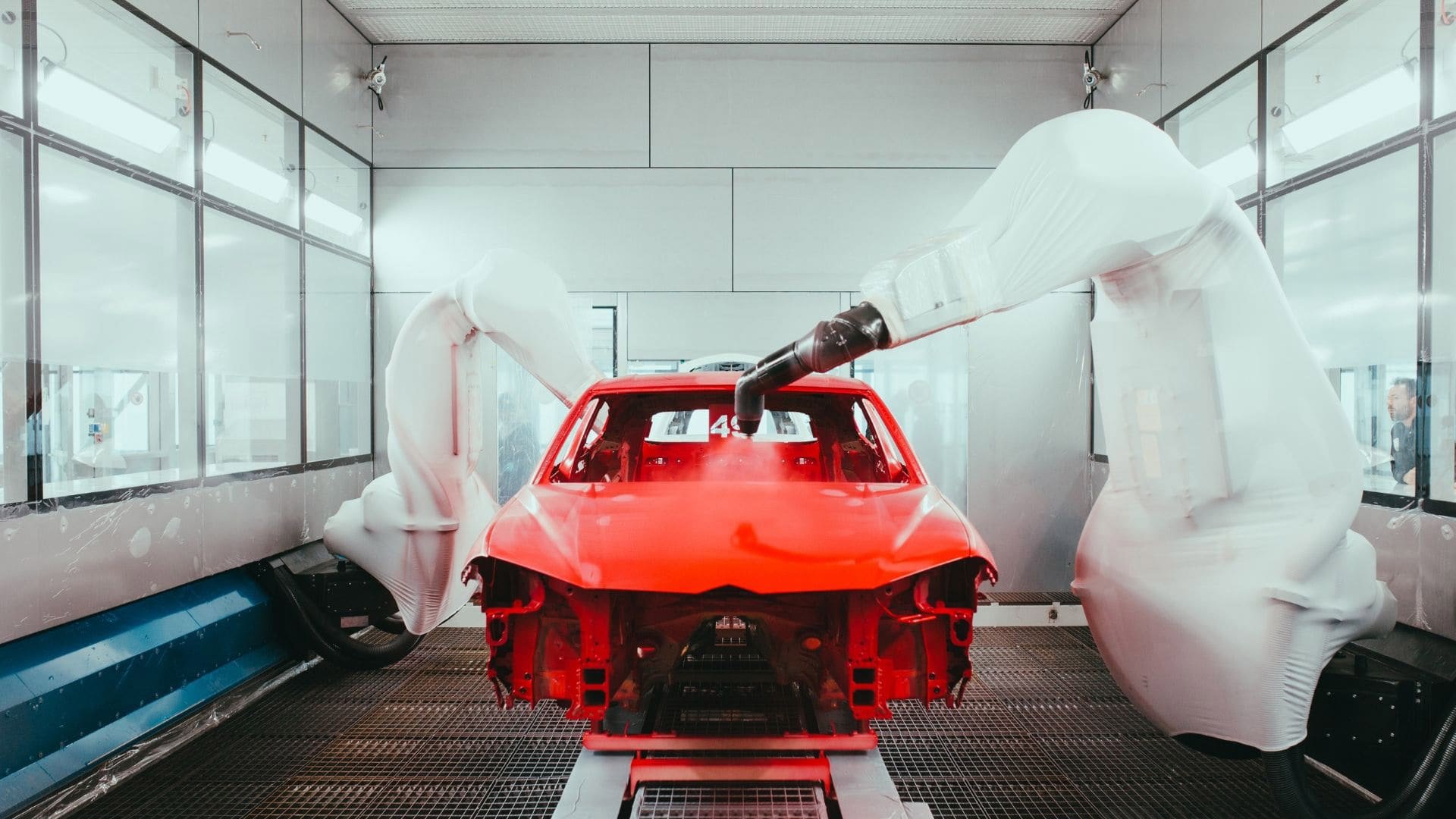 Go Inside Lamborghini’s New Paint Shop