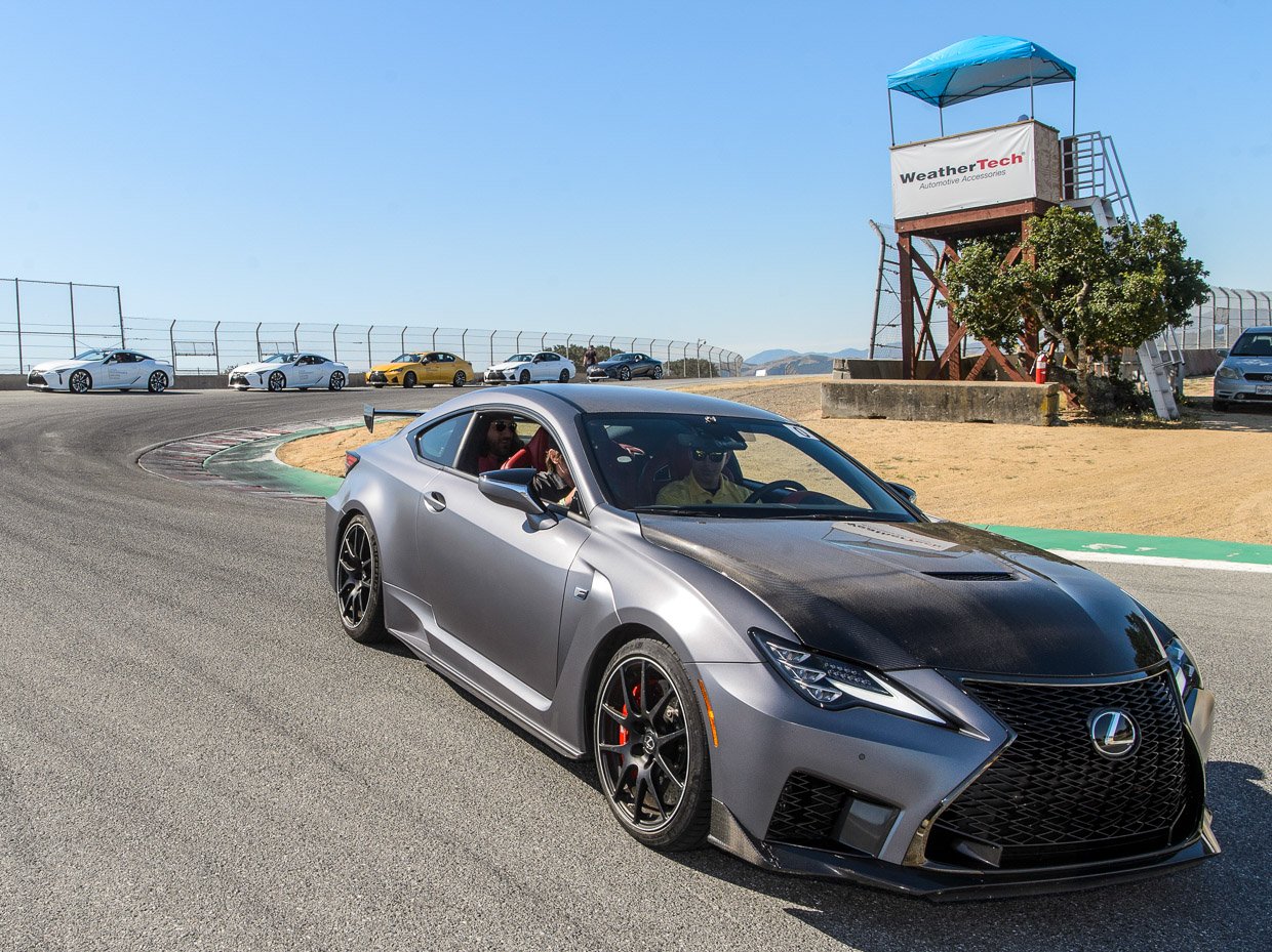 A Day at Laguna Seca with Lexus Performance Driving School