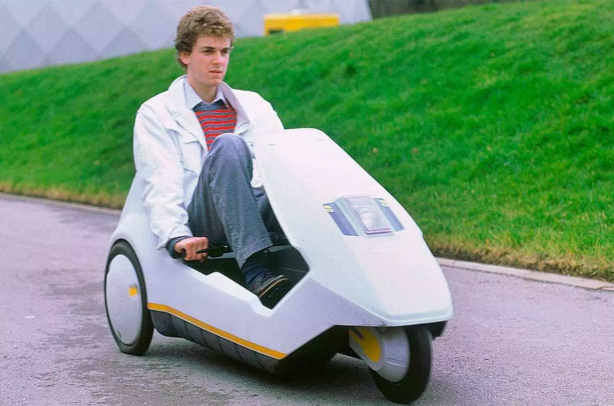 RetroFuture Mobility The Sinclair C5 Electric Trike