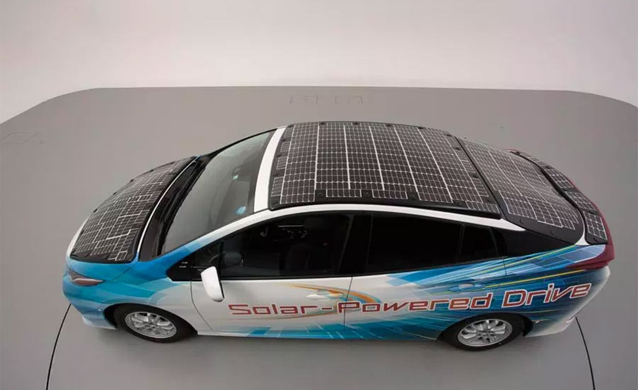 Toyota Shows off High-efficiency Solar EV Tech