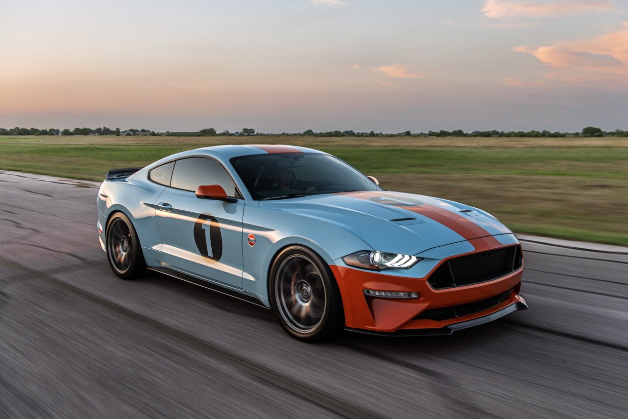 Brown Lee Performance Gulf Heritage Mustang