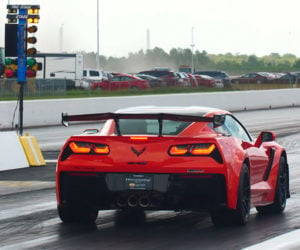 Watch a Hennessey ZR1 Corvette Run the 1/4 Mile in Under 9 Seconds