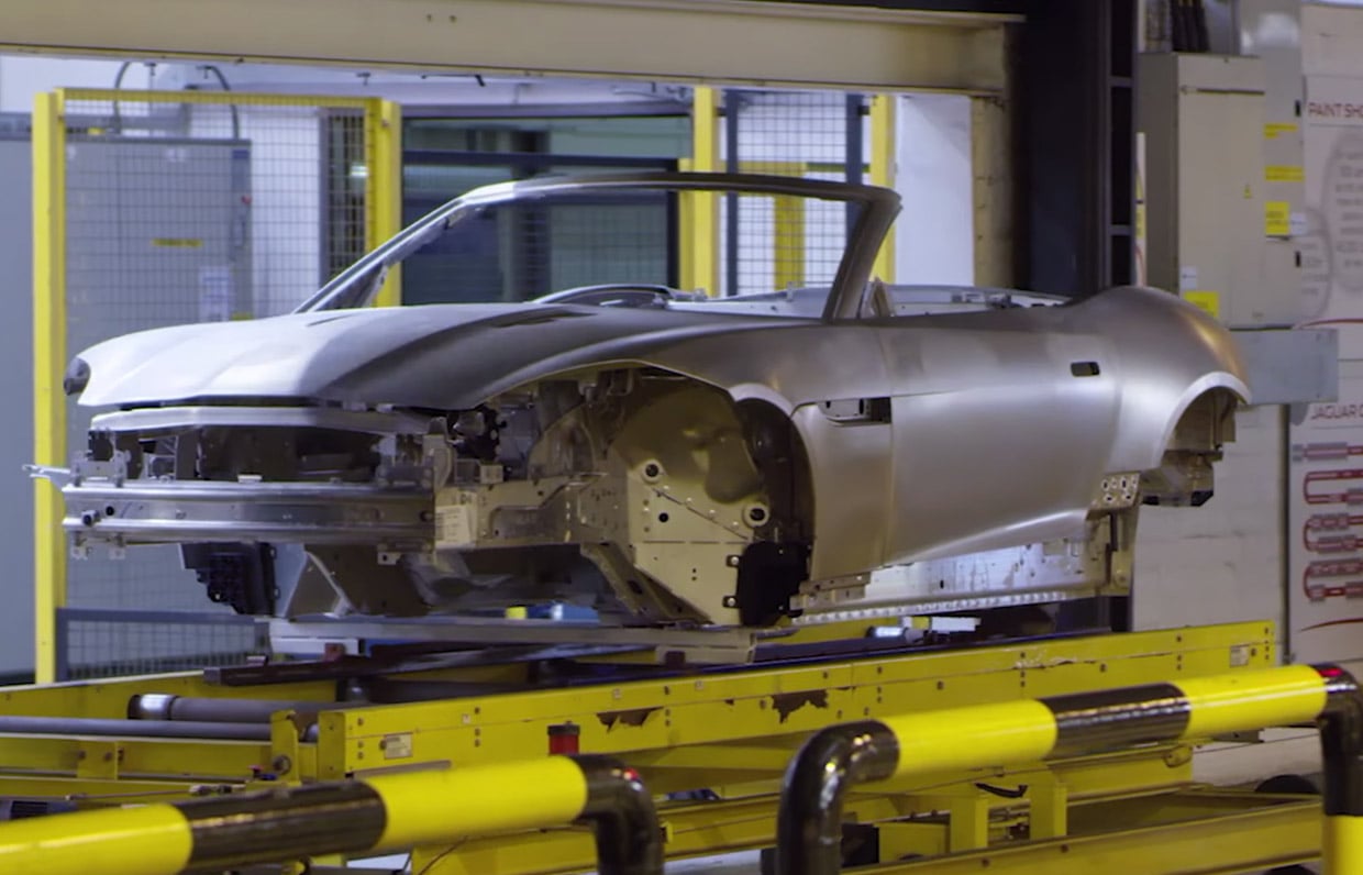 Inside the Jaguar F-TYPE Factory