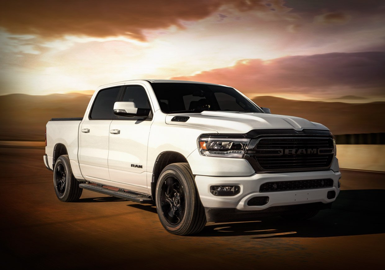 2020 Ram 1500 Night Edition and Rebel Black Go to the Dark Side