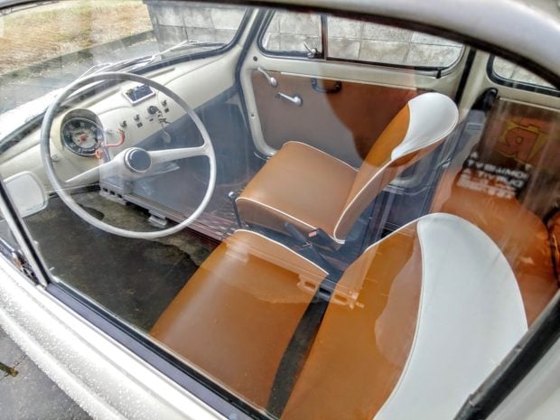 Fiat Nuova 500 original interior