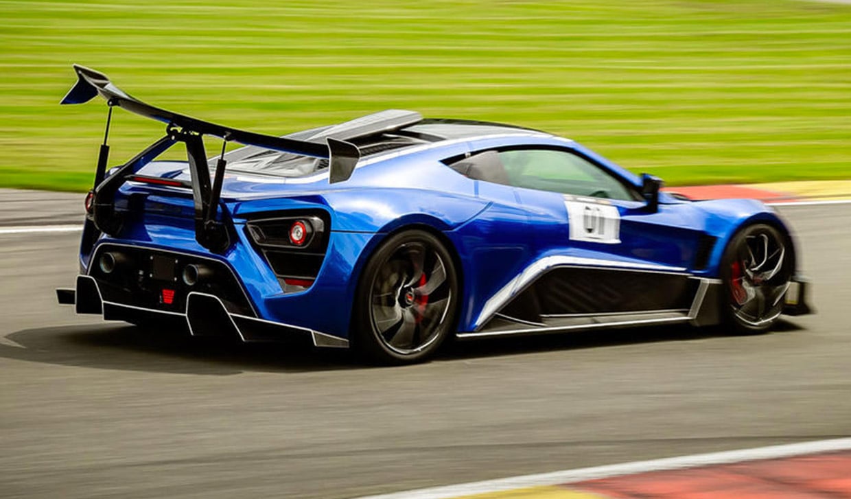 Spoiler Alert: The Zenvo TSR-S Rear Wing Is Bonkers